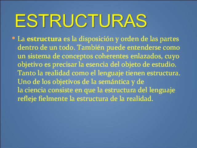 definicion de estructural que es significado y concepto